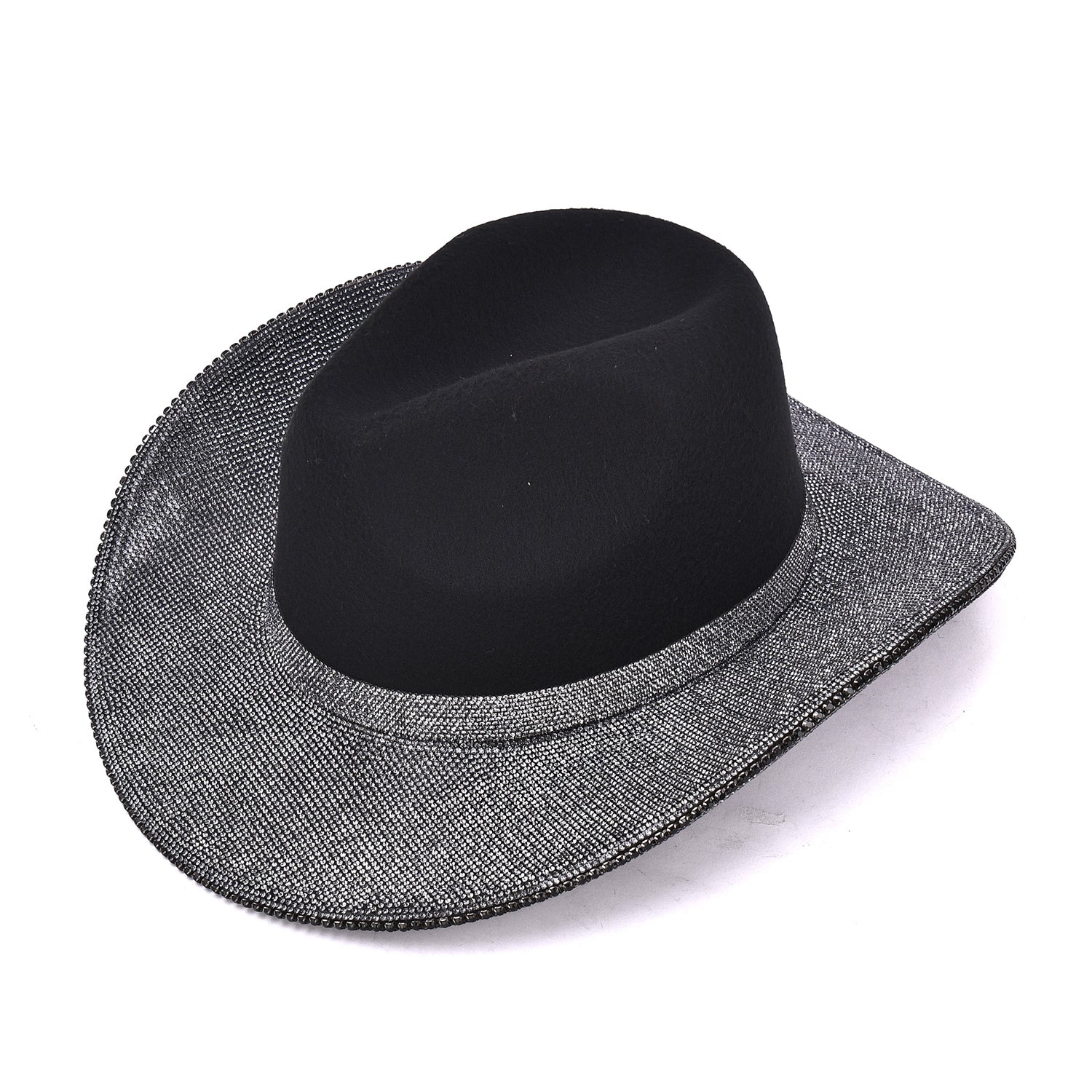Women's White Rhinestone Cowboy Hat - Mellow World