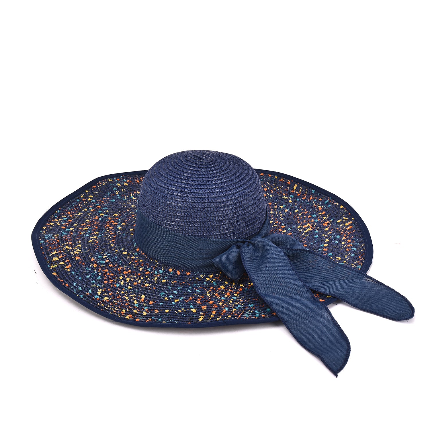 Women's Woven Sun Hat With Bow - Mellow World