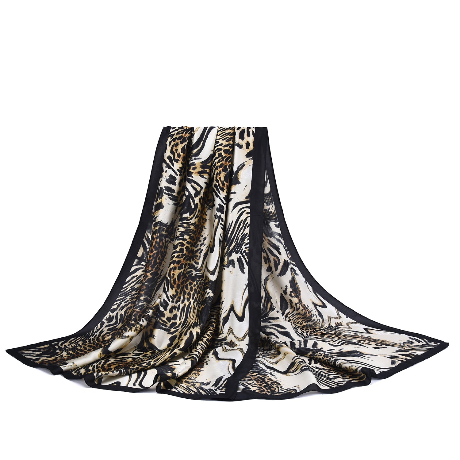 Women's Luxurious Patterned Wrap Scarf - Mellow World