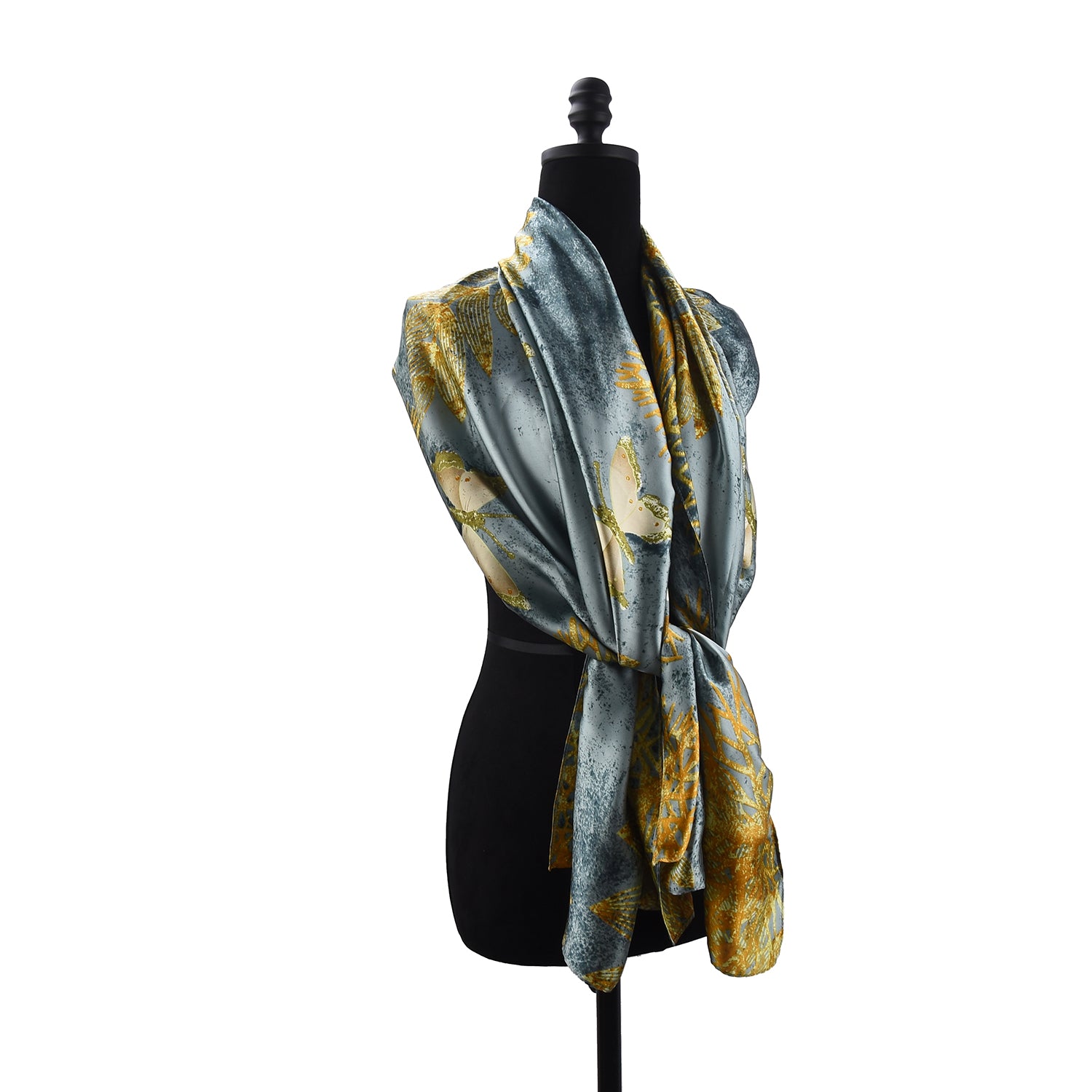 Women's Luxurious Patterned Wrap Scarf - Mellow World