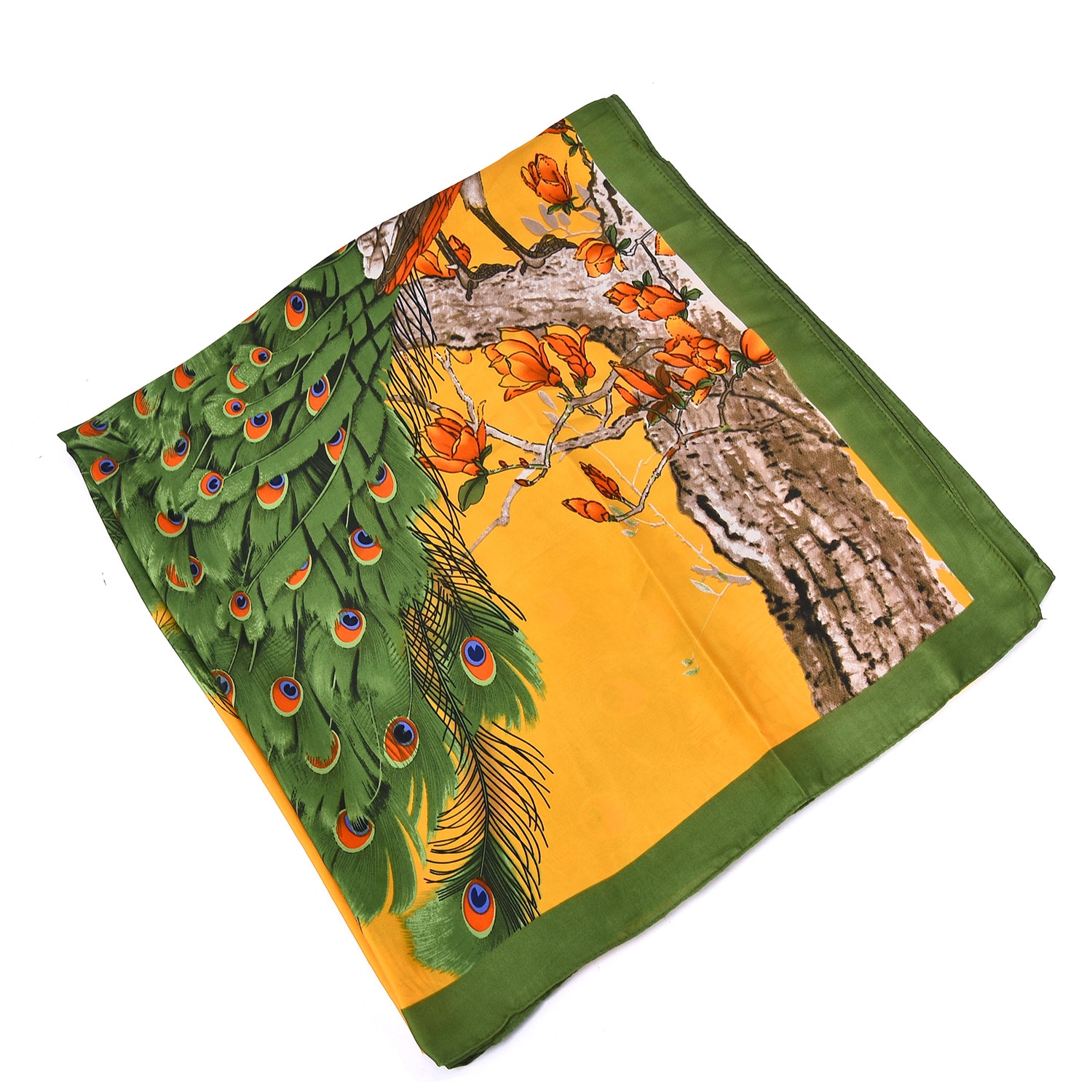 Women's Luxurious Patterned Wrap Scarf - Mellow World