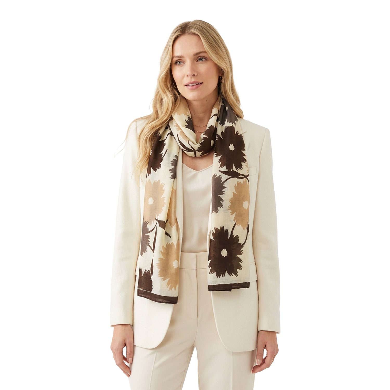 Liliana Women's Soft Floral Wrap - Mellow World