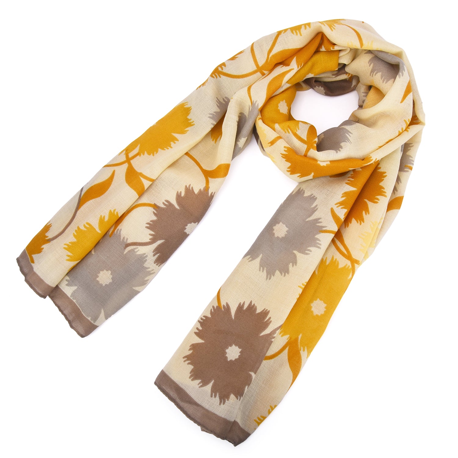 Liliana Women's Soft Floral Wrap - Mellow World