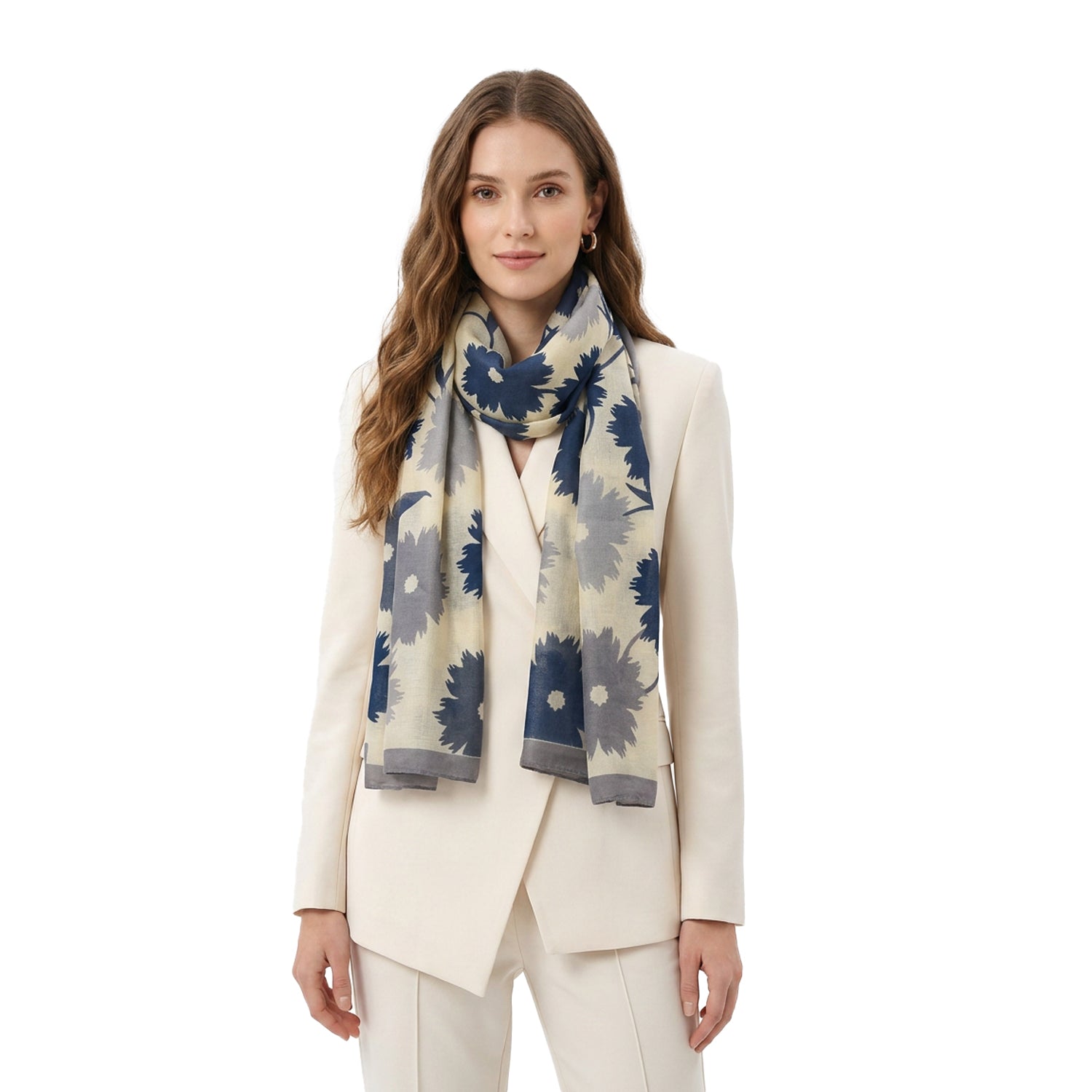 Liliana Women's Soft Floral Wrap - Mellow World