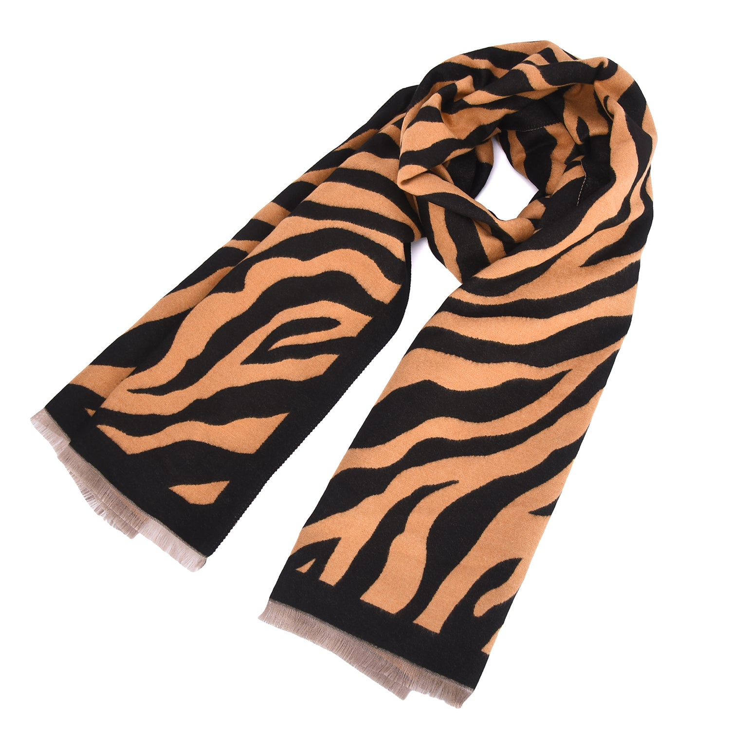 Savanah Women's Oversized Animal Print Scarf - Mellow World