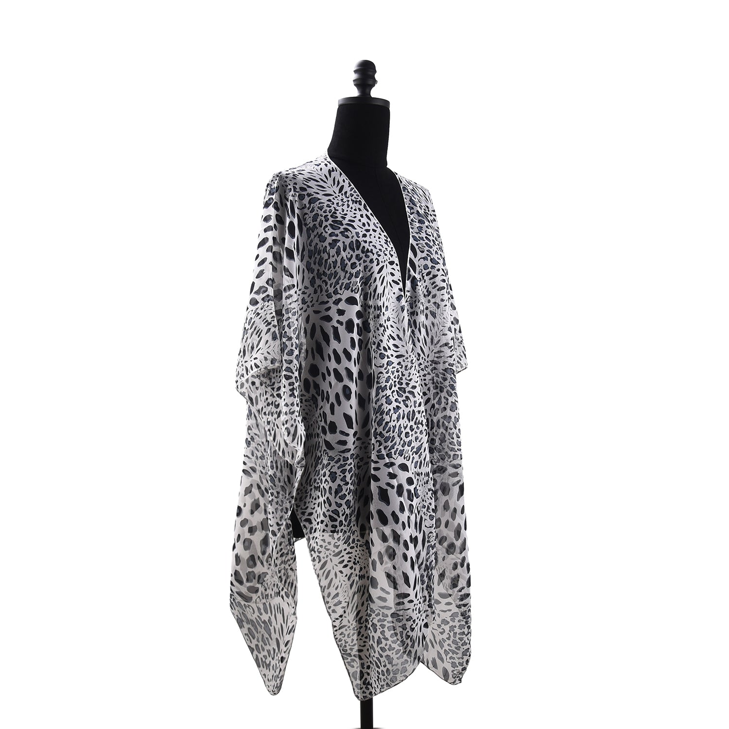 Women's Lightweight Leopard Print Cover Up - Mellow World