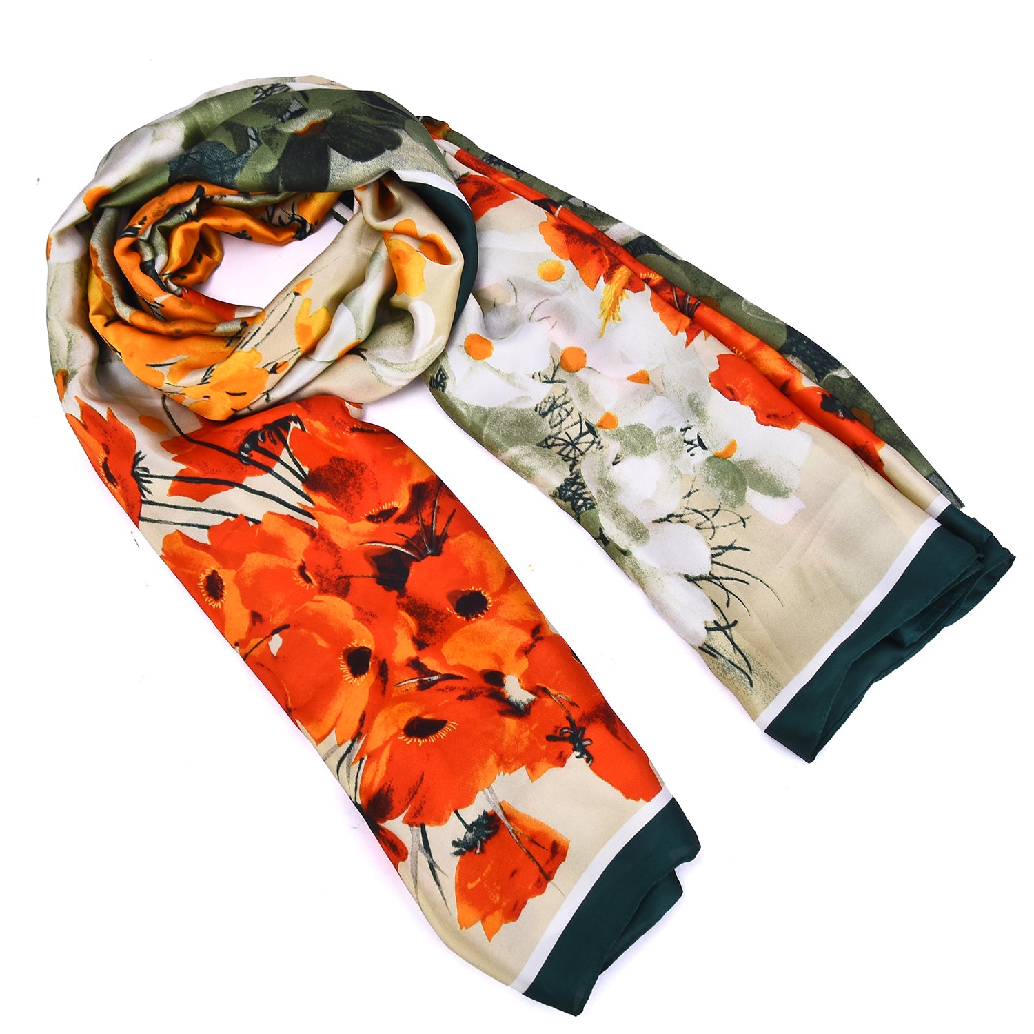 Women's Floral Printed Wrap Scarf - Mellow World