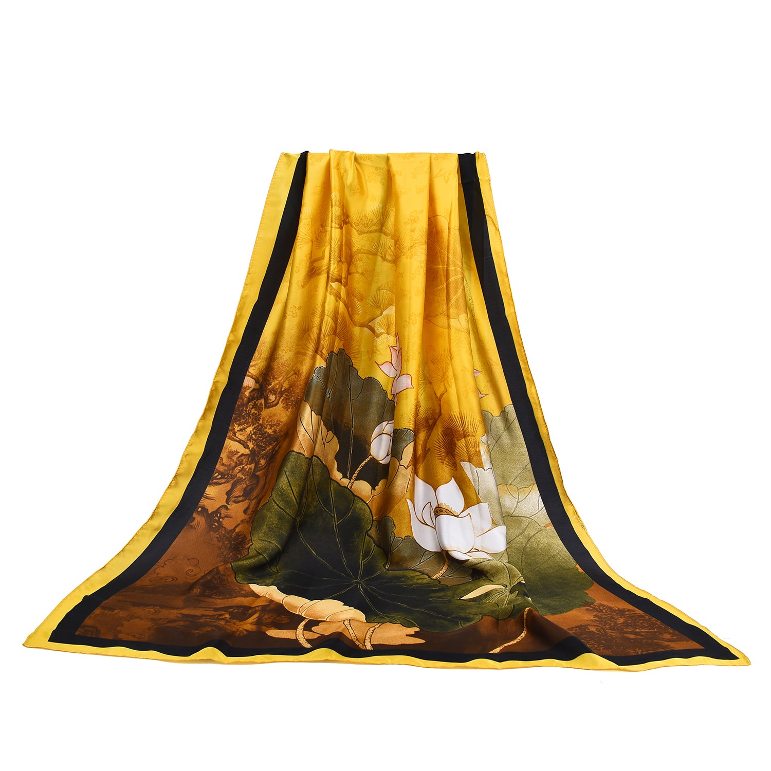 Women's Floral Printed Wrap Scarf - Mellow World