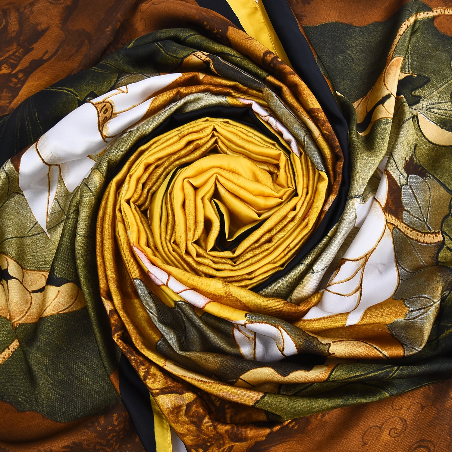 Women's Floral Printed Wrap Scarf - Mellow World