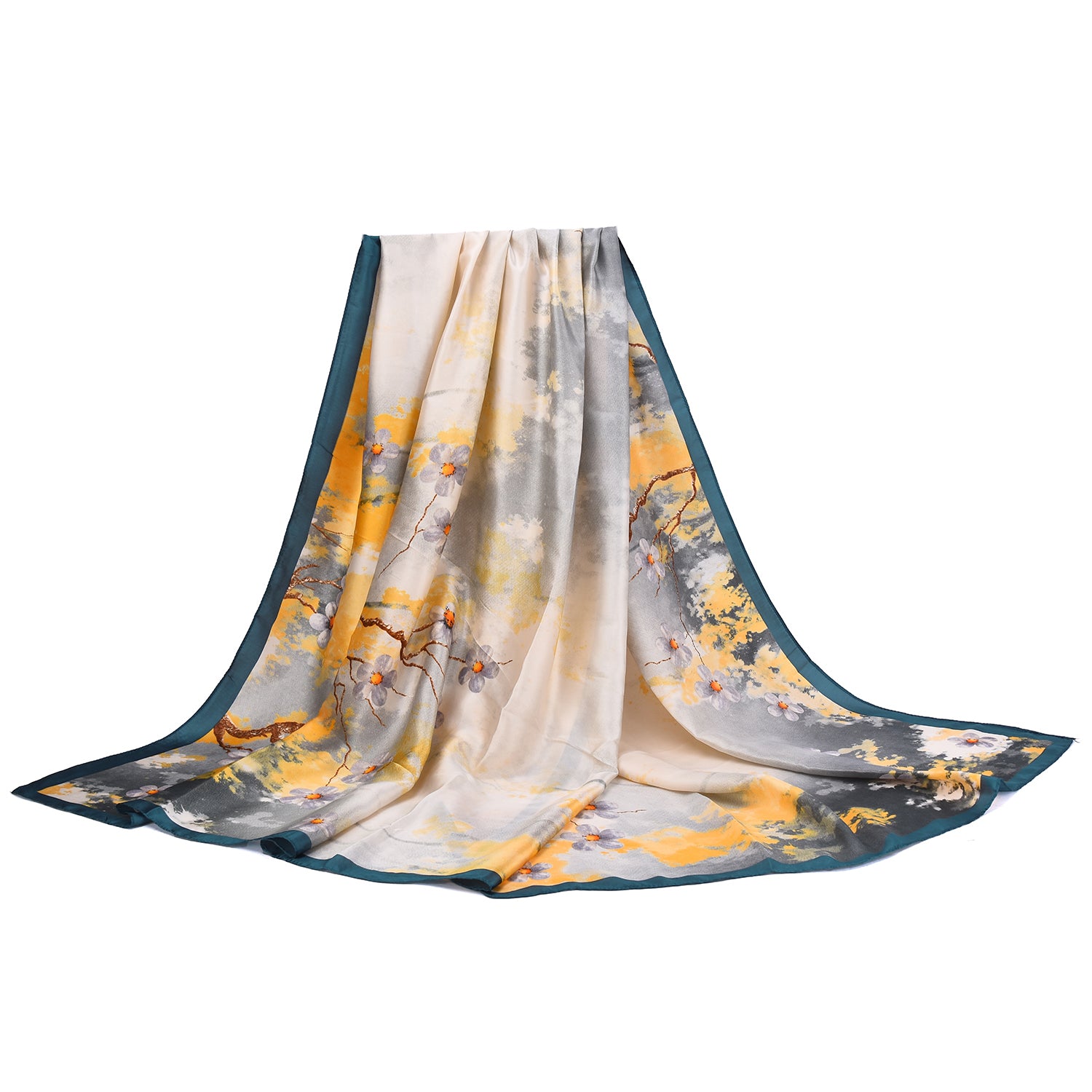 Women's Floral Printed Wrap Scarf - Mellow World