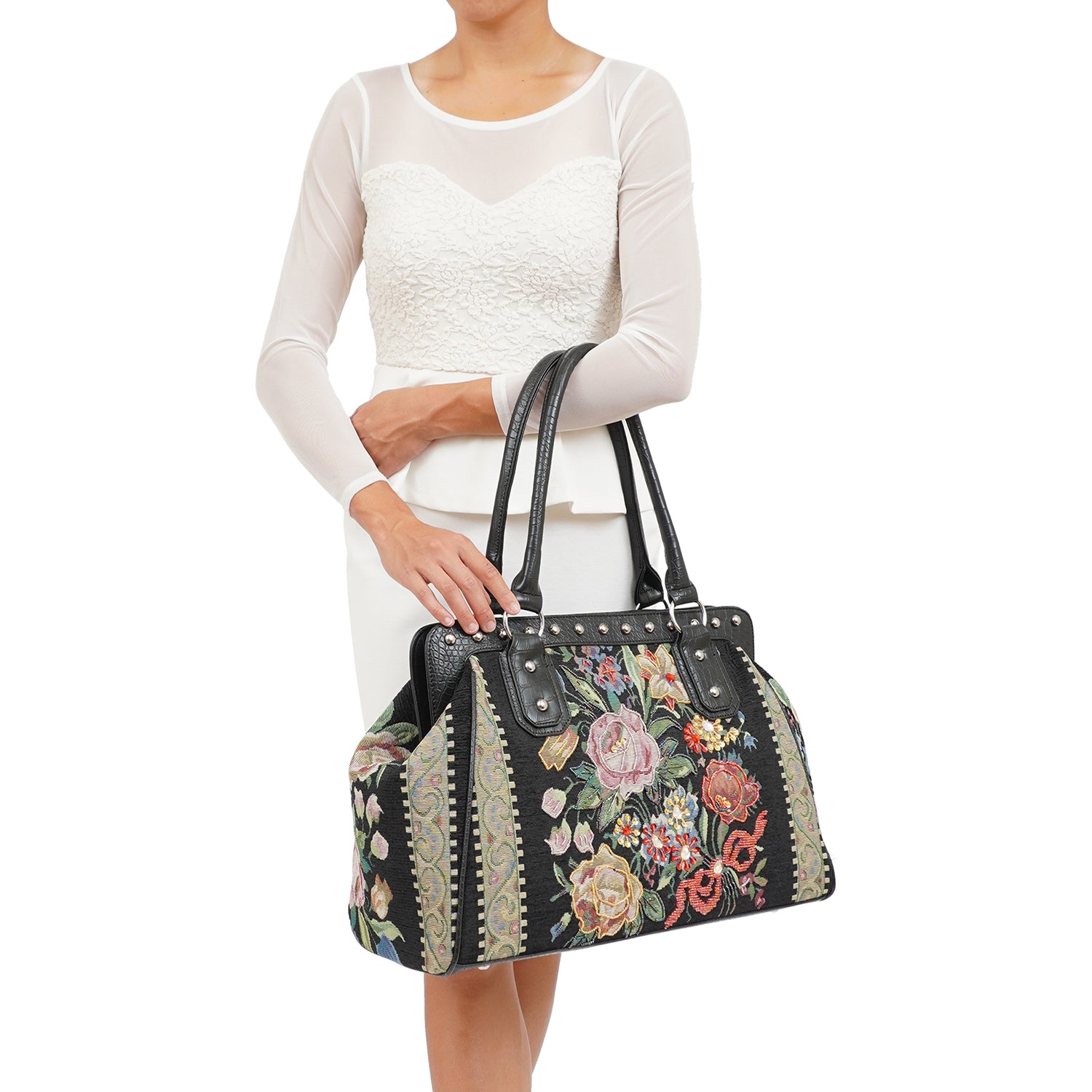 Flower Shop Hand Beaded Bag - Mellow World