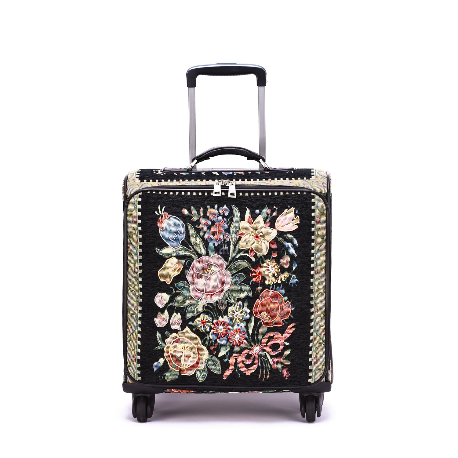 Flower Shop Hand Beaded Suitcase - Mellow World