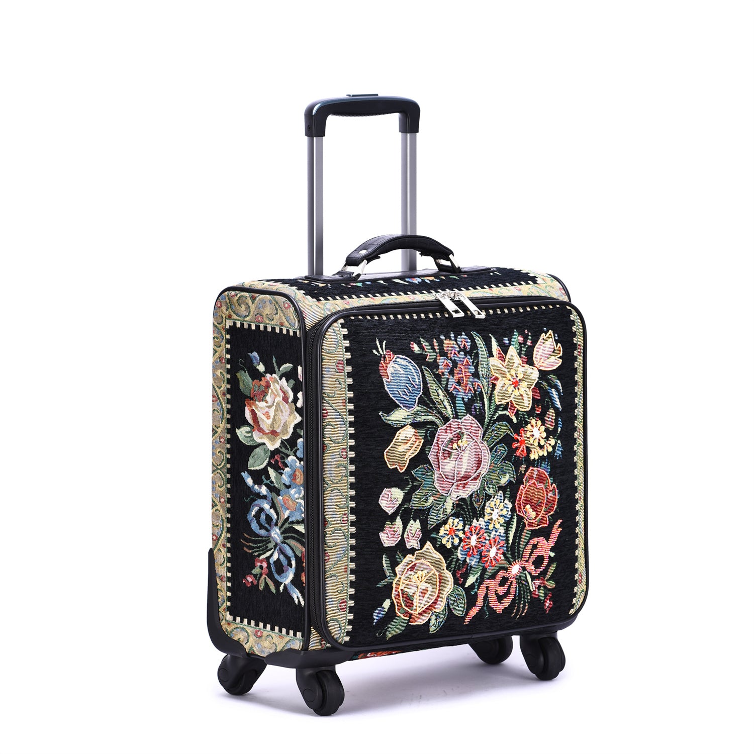 Flower Shop Hand Beaded Suitcase - Mellow World