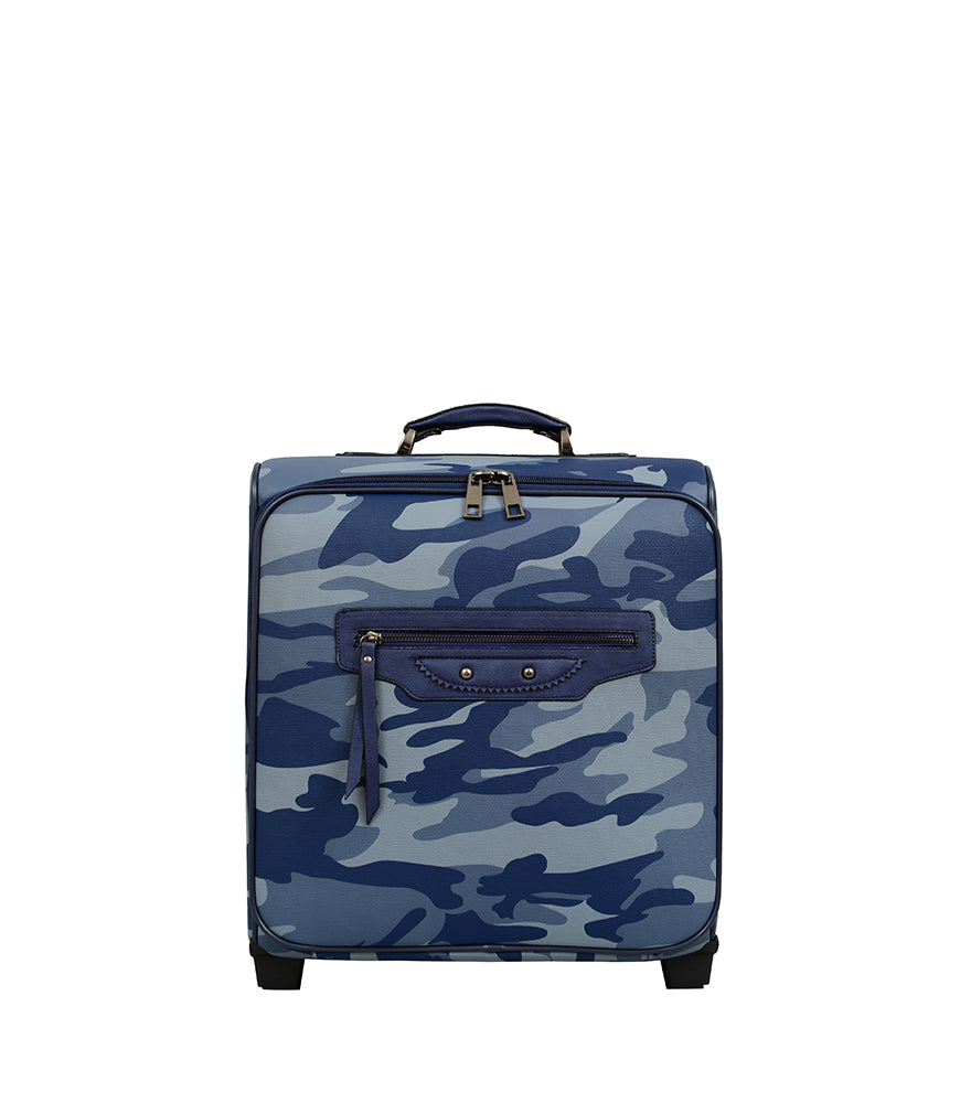 Brandy Camouflage Rolling Suitcase - Mellow World