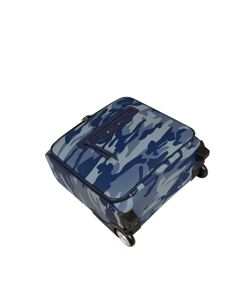 Brandy Camouflage Rolling Suitcase - Mellow World