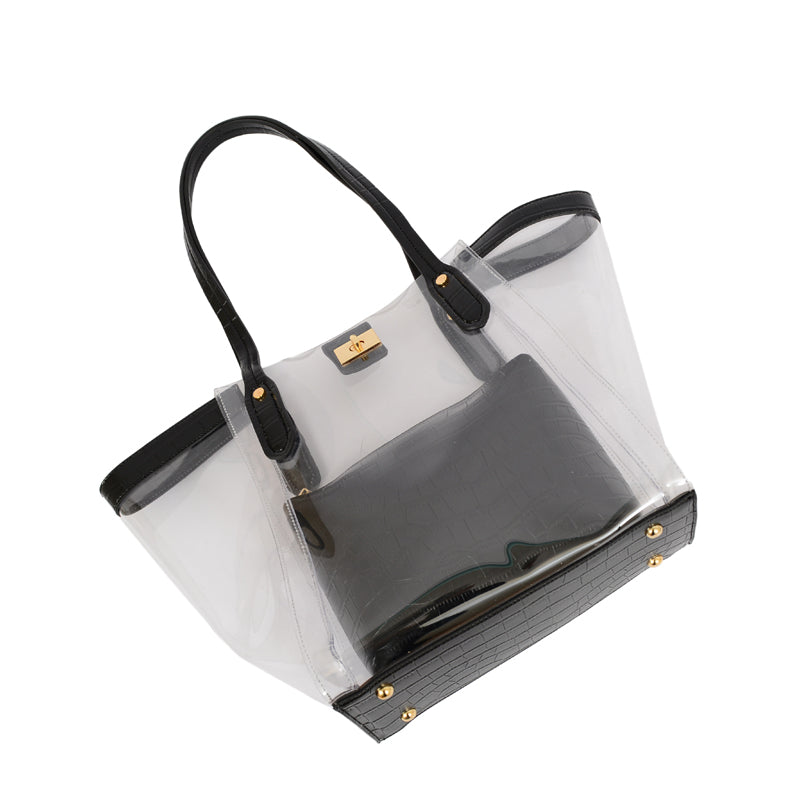 Brynn Transparent Tote - Mellow World