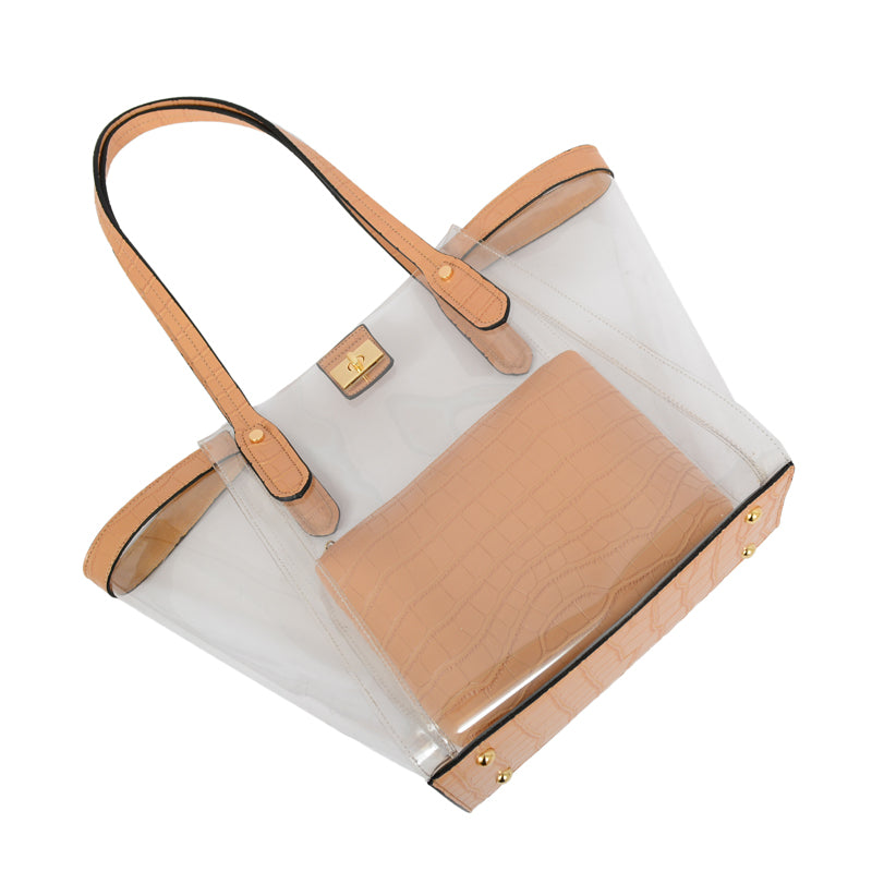 Brynn Transparent Tote - Mellow World