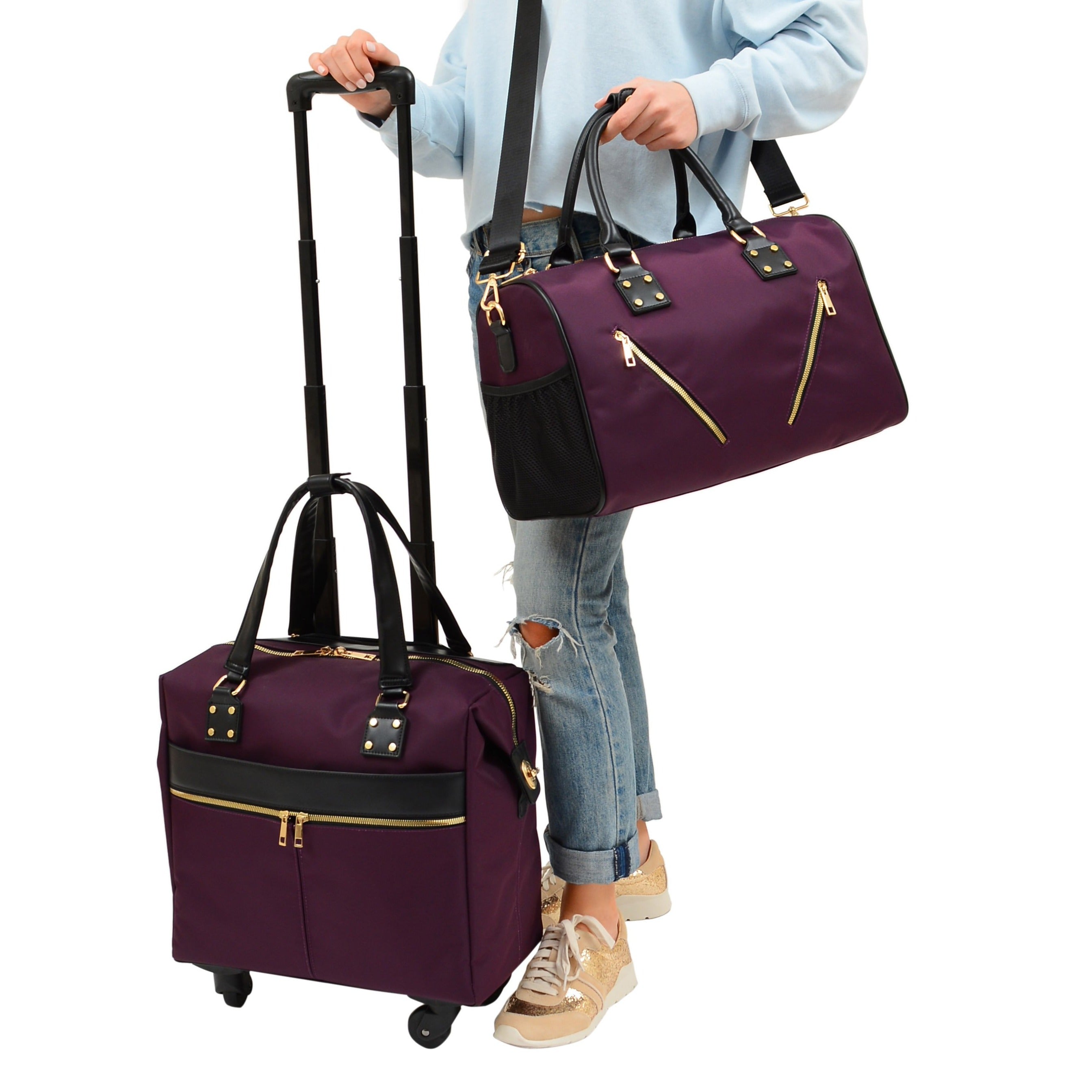 Ziad Carry-on Suitcase - Mellow World