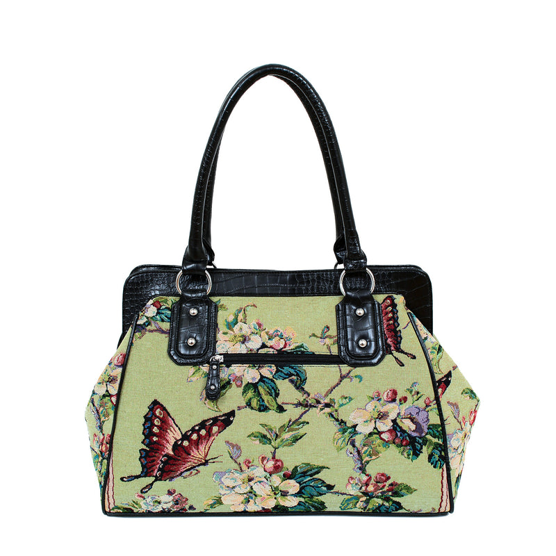 Butterfly Hand-beaded Weekender Tote - Mellow World 