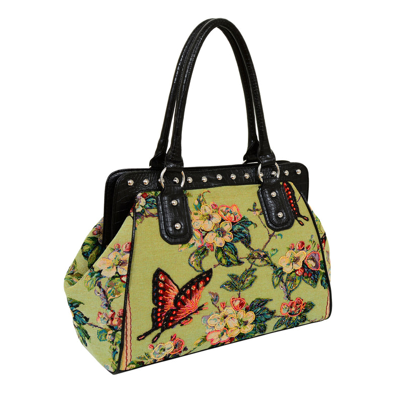 Flower Shop Hand Beaded Bag