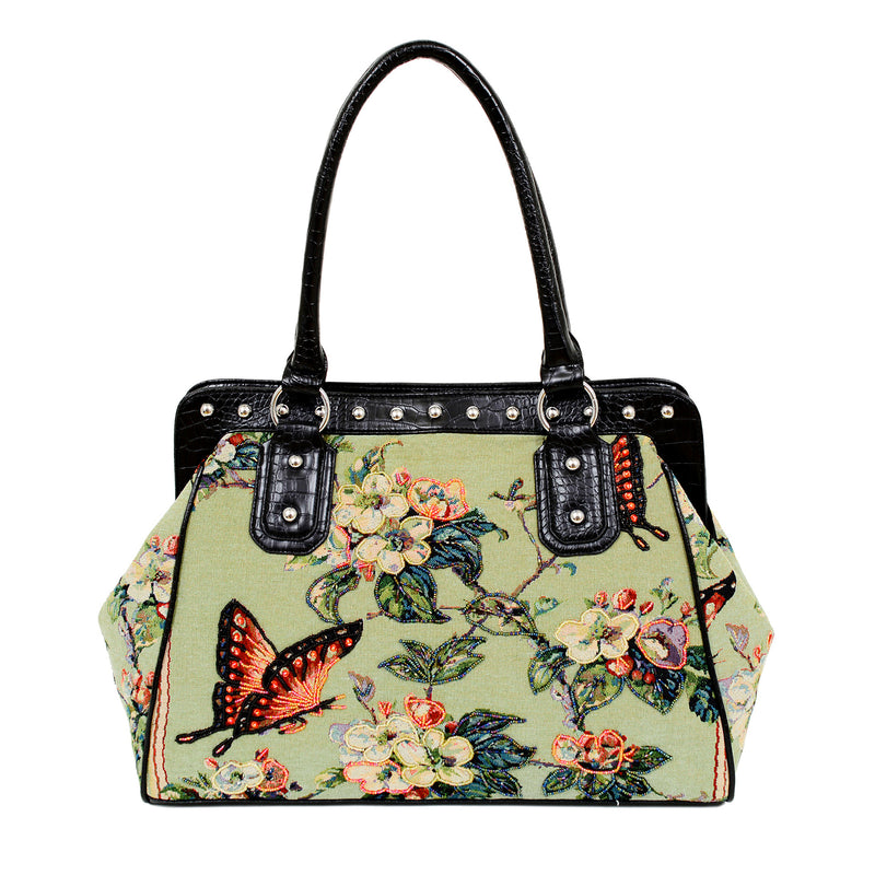 Flower Shop Hand Beaded Bag
