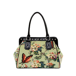 Flower Shop Hand-beaded Weekender Tote - Mellow World 