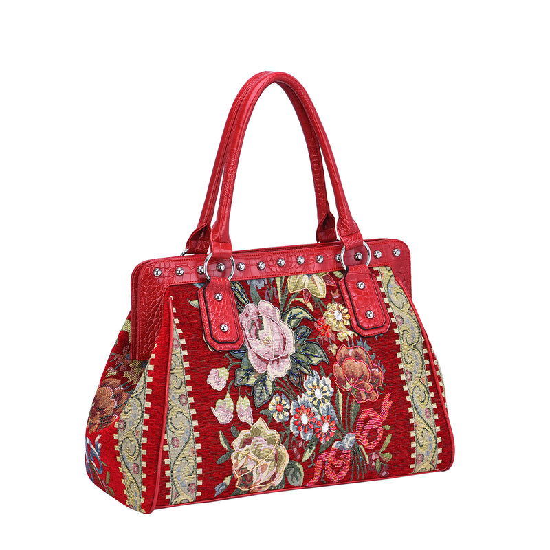 Flower Shop Hand Beaded Bag