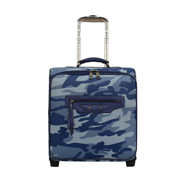 Brandy Camouflage Rolling Suitcase - Mellow World 