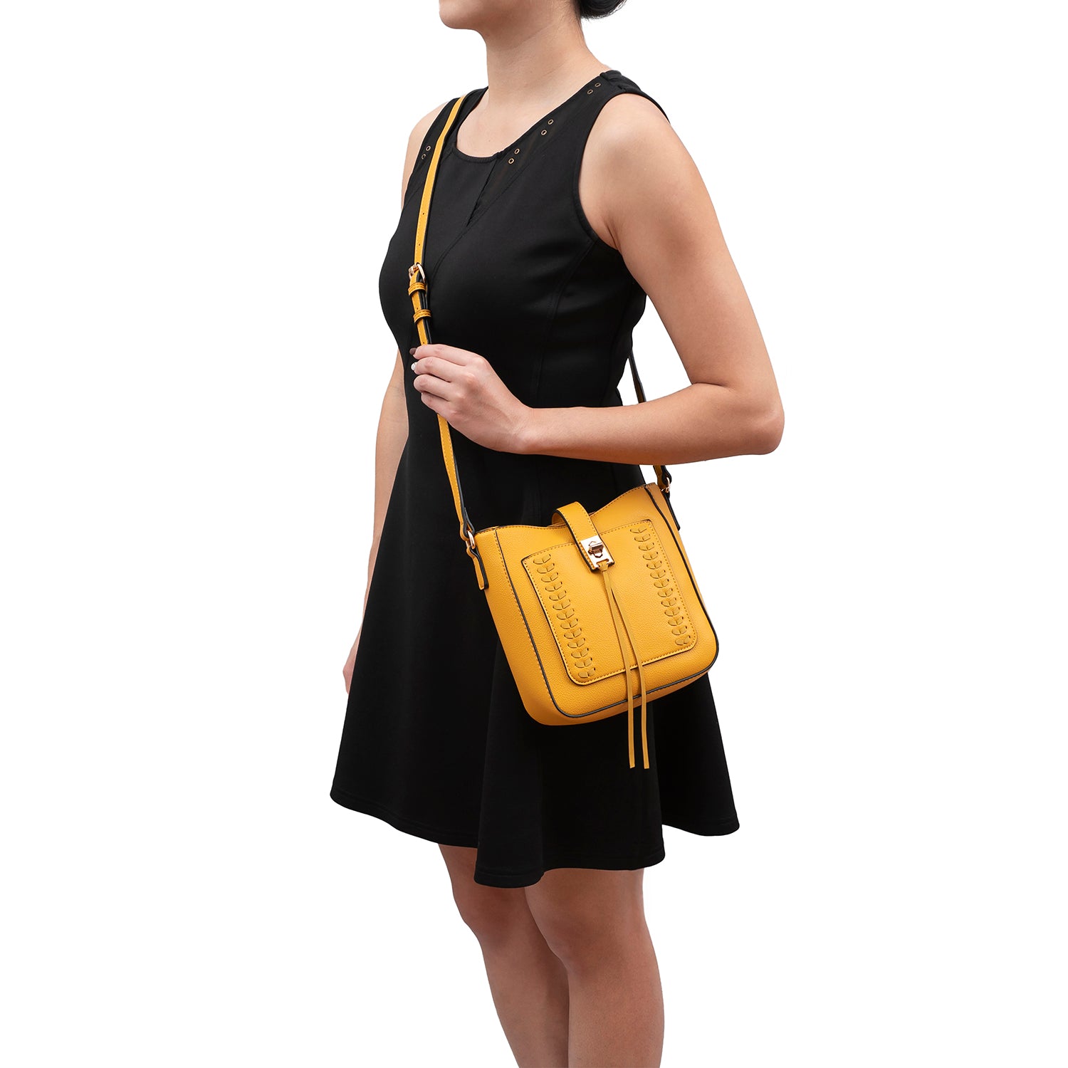 【関税込み】BUCKET MELLOW' MINI CROSSBODY BAG Weave Mini Crossbody – Mellow