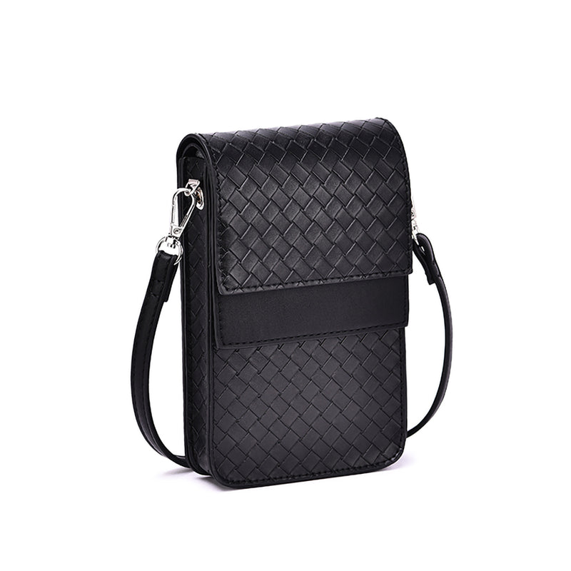 Lucia Woven Touch Screen Bag - Mellow World 