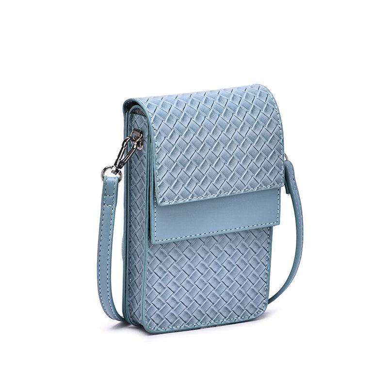 Lucia Woven Touch Screen Bag - Mellow World 
