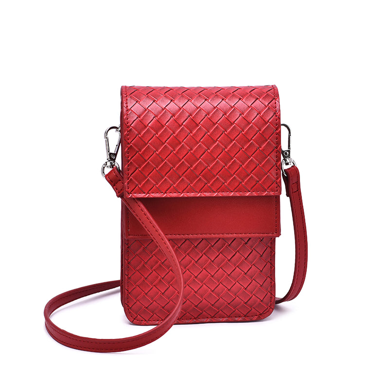Lucia Woven Touch Screen Bag - Mellow World 
