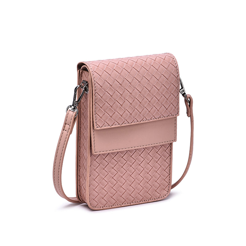 Lucia Woven Touch Screen Bag - Mellow World 