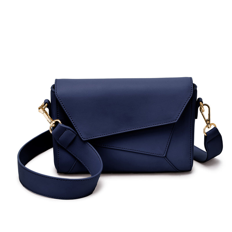 Sylvie Tonal Structured Flap Crossbody