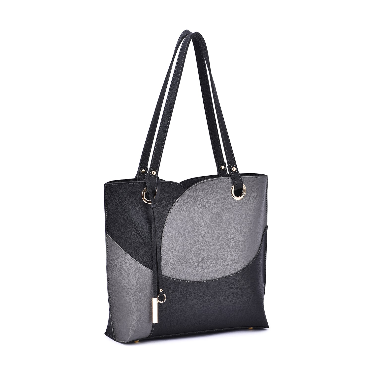 [JILLSTUART]★ESSENTIAL ECO FUR LEATHER 配色 TOTE BAG 6_e53d66a2-641d-41b6-b602-
