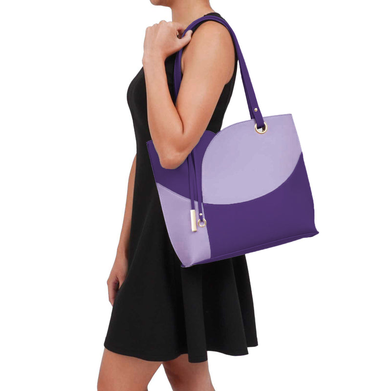 Itzel Color Block Tote
