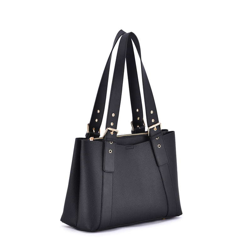 Kaida 3 Compartment Satchel