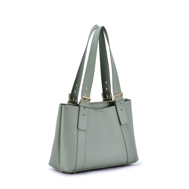 Kaida 3 Compartment Satchel