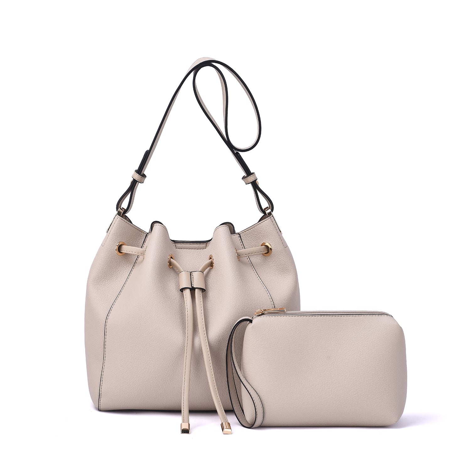 Ashby Drawstring Bucket Bag - Mellow World 