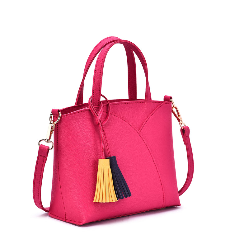 Freya Colored Tassel Crossbody