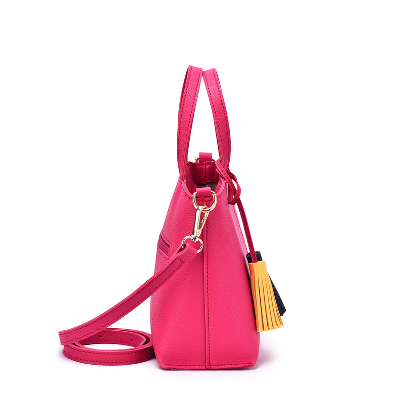 Freya Colored Tassel Crossbody