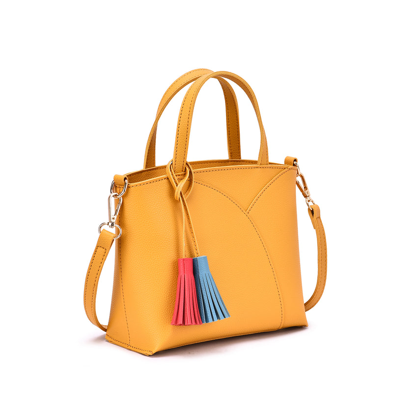 Freya Colored Tassel Crossbody