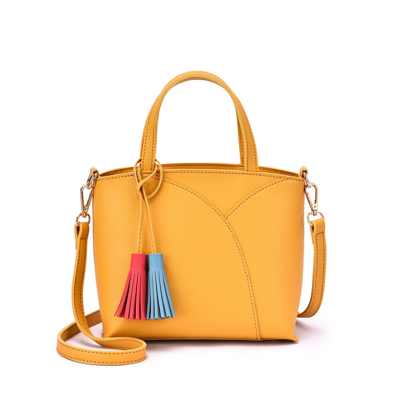 Freya Colored Tassel Crossbody