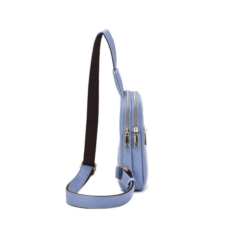 RAYNE VEGAN LEATHER SLING BAG – B Fierce Boutique, Inc.