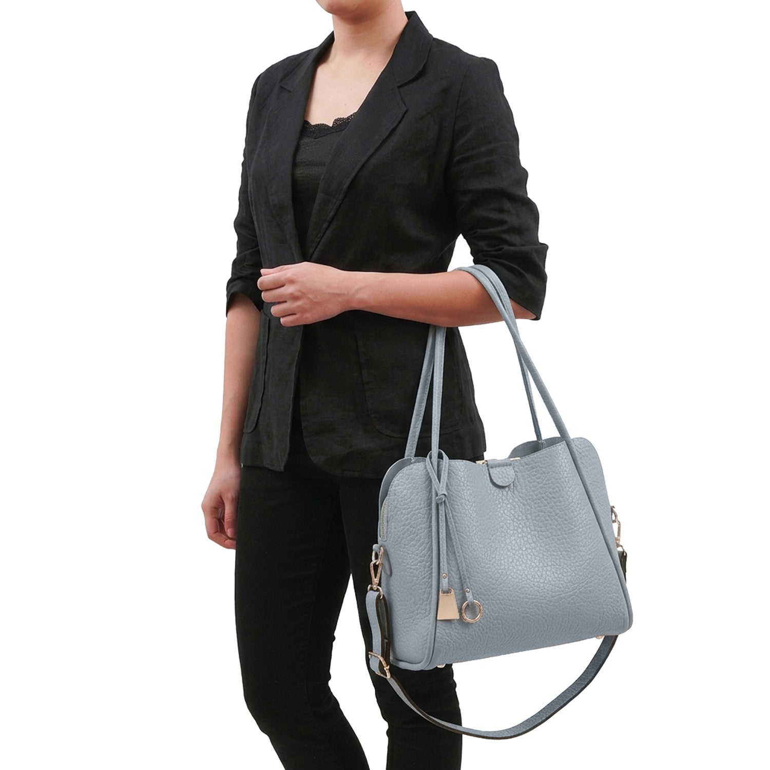 Sandi 3 Compartment Satchel - Mellow World 
