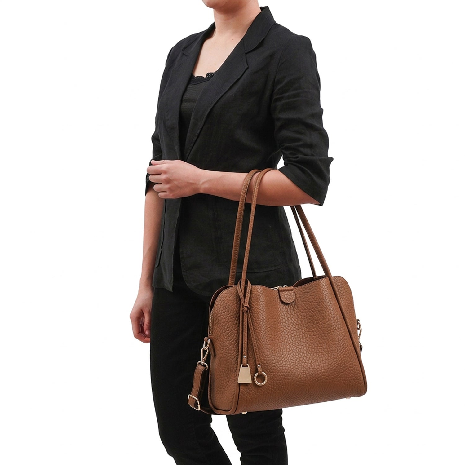 Sandi 3 Compartment Satchel