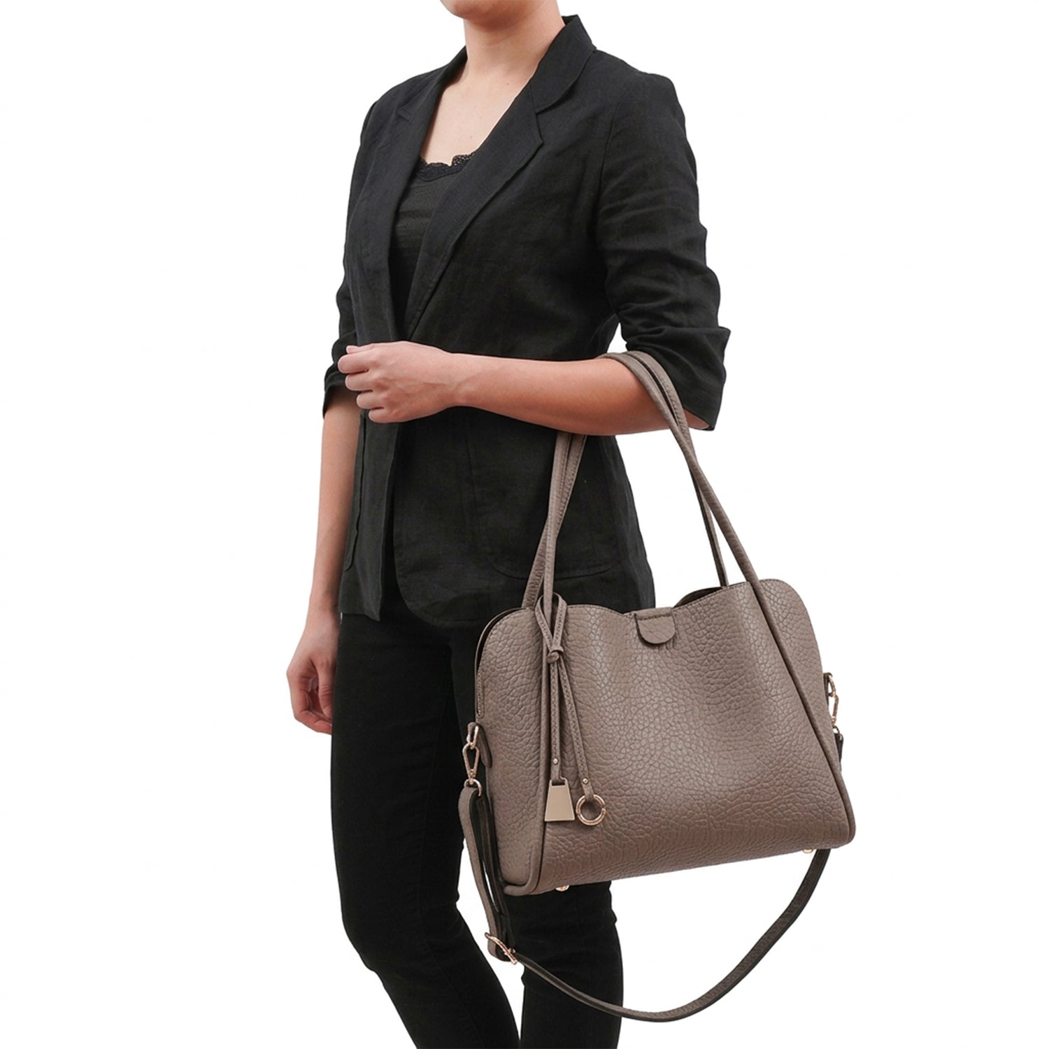 Sandi 3 Compartment Satchel - Mellow World 
