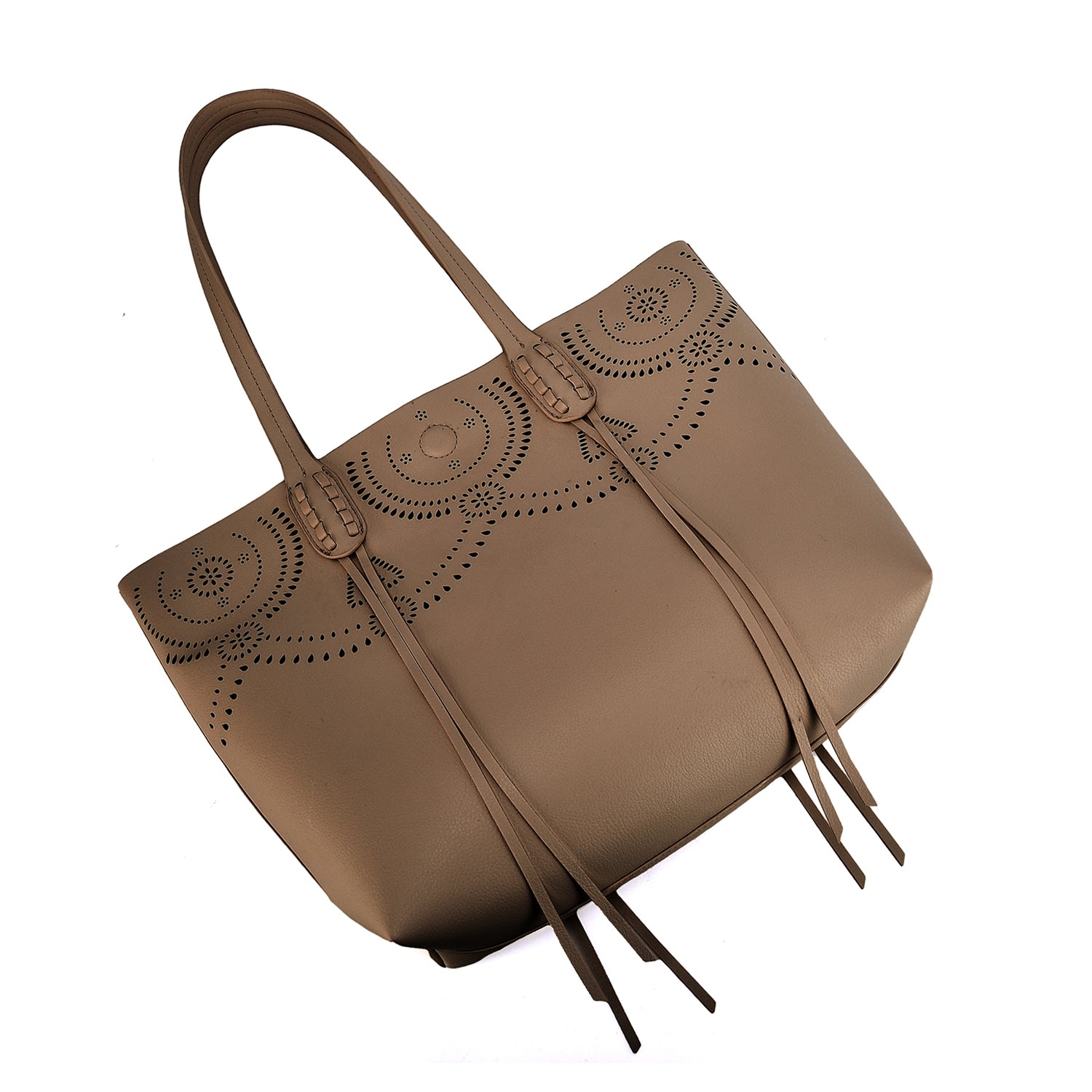 Camille Perforated 3-in-1 Tote - Mellow World 