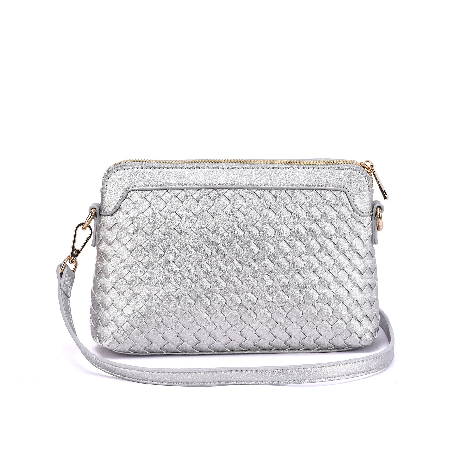Isla Woven Embossed Crossbody Bag - Mellow World 