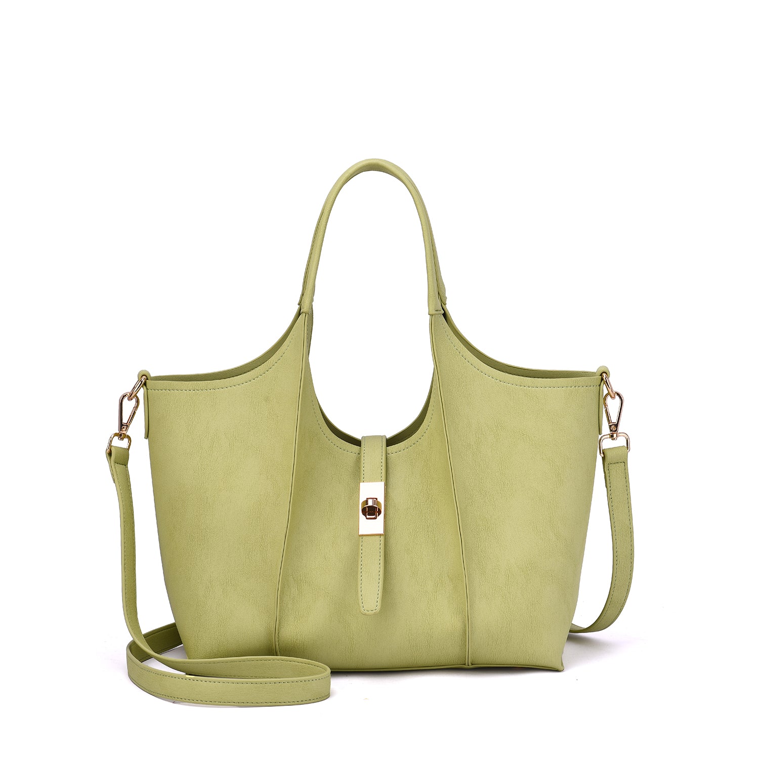 Charlie Washed Shoulder Bag with Pouch - Mellow World 